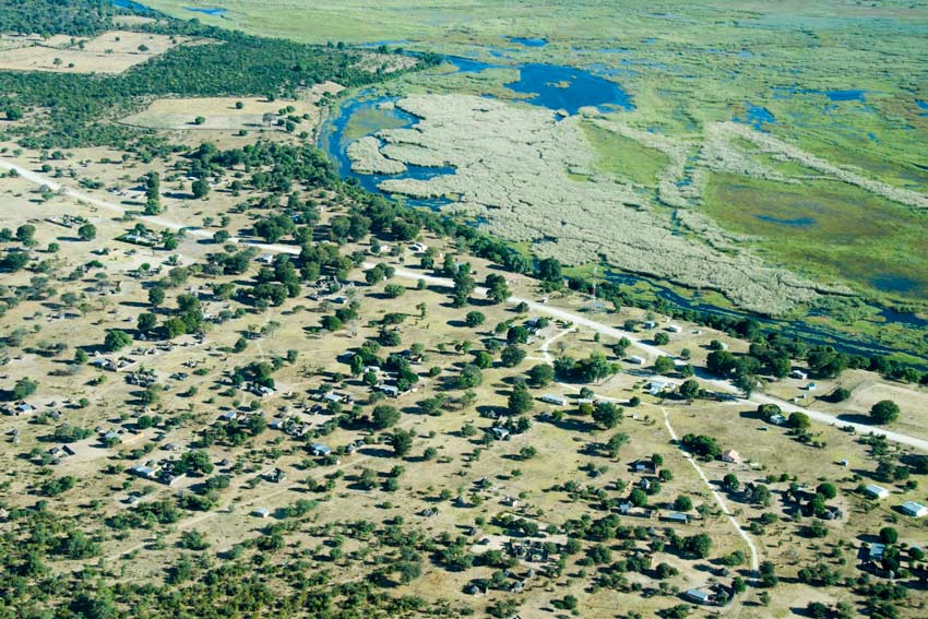 The Okavango Delta Panhandle